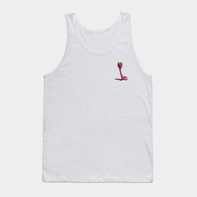 Mr Worm Tank Top by Jack's Shirts